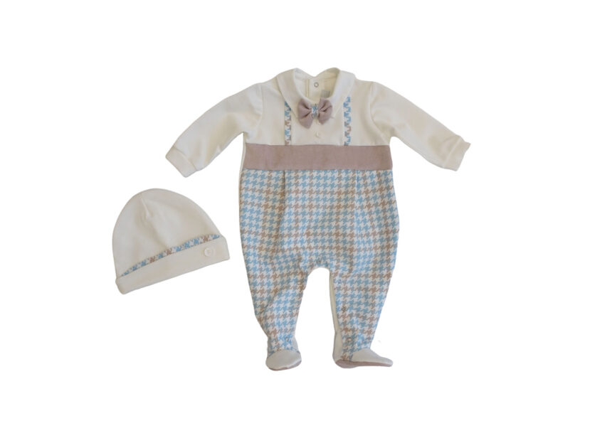 Tutina neonato Petit con cappellino